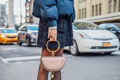 chloe nile bag street style.